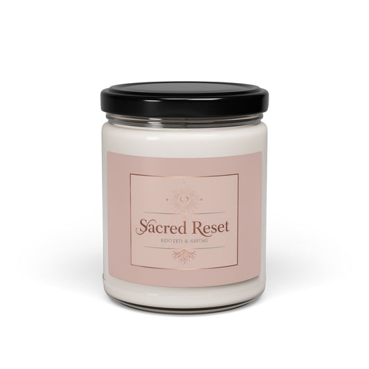 Sacred Reset Scented Soy Candle, 9oz